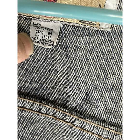 Vintage I.O.U. Already A Legend Denimes Jean Jacket Denim M 80’s - Picture 9 of 9